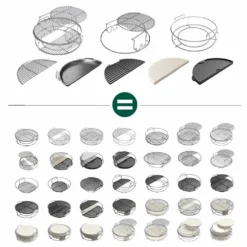 Big Green Egg 5-delige EGGspander Kit -Barbecue Serie Winkel big green egg 5 delige eggspander kit 2