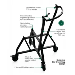 Big Green Egg IntEGGrated Onderstel Met Handler -Barbecue Serie Winkel big green egg integgrated onderstel met handler 2