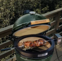 Big Green Egg Rotisserie BBQ Spit -Barbecue Serie Winkel big green egg rotisserie bbq spit 4