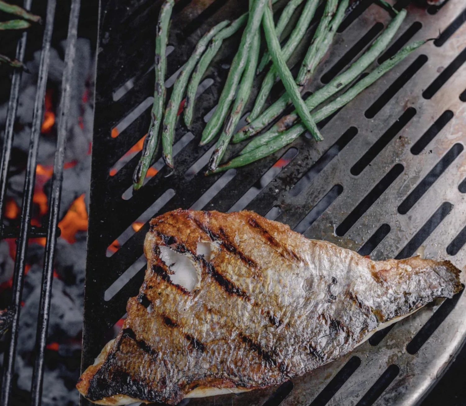 Kamado Joe Half Rond Lasergesneden Rvs Rooster 3 Kamado Joe Half Rond Lasergesneden Rvs Rooster - Afbeelding 3