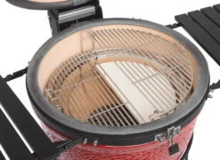 Kamado Joe Half Rond Rvs Grill Rooster -Barbecue Serie Winkel kamado joe half rond rvs grill rooster 3