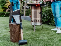 NO-AXE Houtklover Blank Staal Met Hamer 13 NO-AXE Houtklover Blank Staal Met Hamer -Barbecue Serie Winkel no axe houtklover blank staal met hamer 6