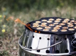 Petromax Gietijzeren Poffertjes Pan -Barbecue Serie Winkel petromax gietijzeren poffertjes pan 4