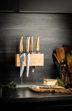 Style De Vie Magnetisch Messenblok Op Natuurstenen Voet -Barbecue Serie Winkel style de vie magnetisch messenblok op natuurstenen 2