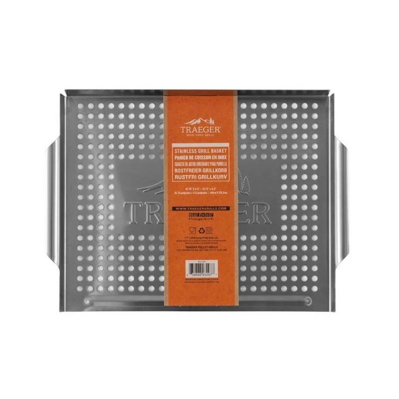 Traeger RVS Grillmand 2 Traeger RVS Grillmand - Afbeelding 2